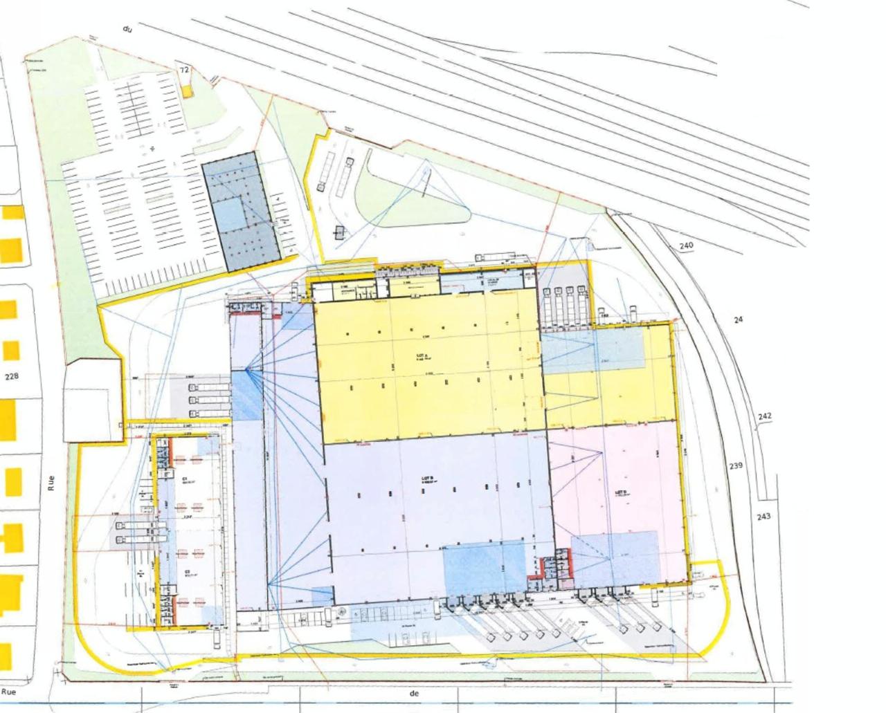 Entrepôt classe c Saint-Priest 25235m² Location entrepôt classe c Saint-Priest Rhône OLLOG2531074 3